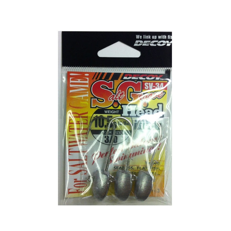 Decoy Jig Head SV-34 S.G.Head #3/0-3/8oz