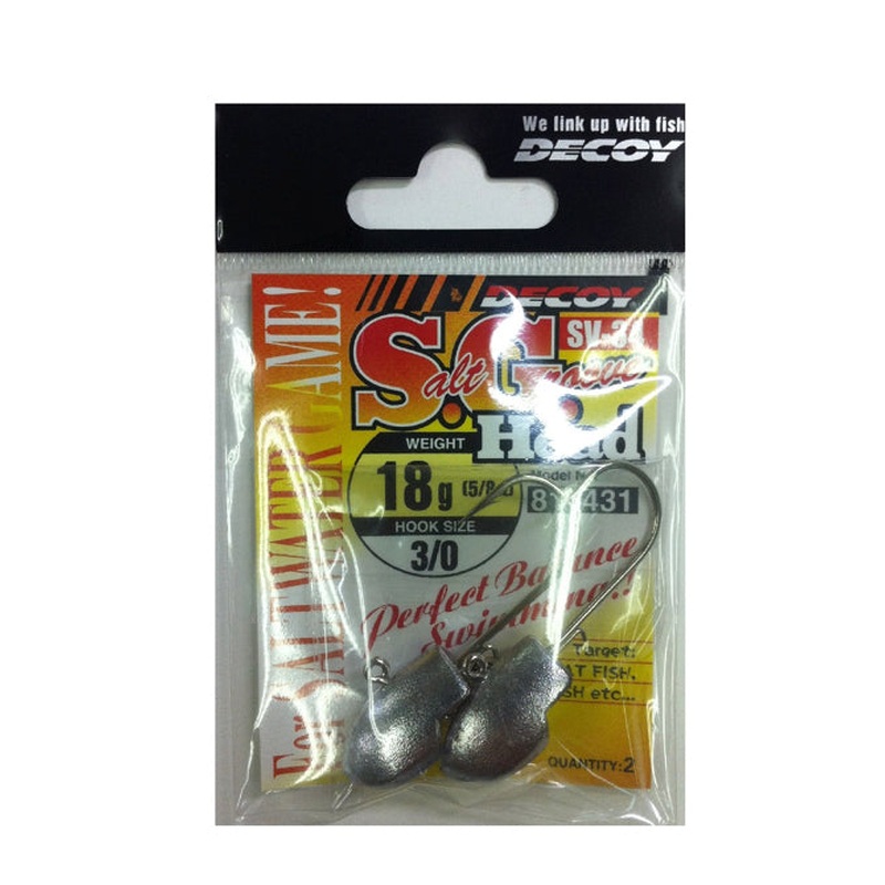 Decoy Jig Head SV-34 S.G.Head #3/0-5/8oz