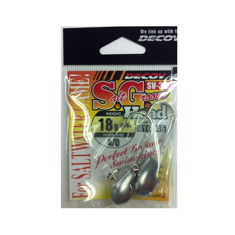Decoy Jig Head SV-34 S.G.Head #4/0-5/8oz