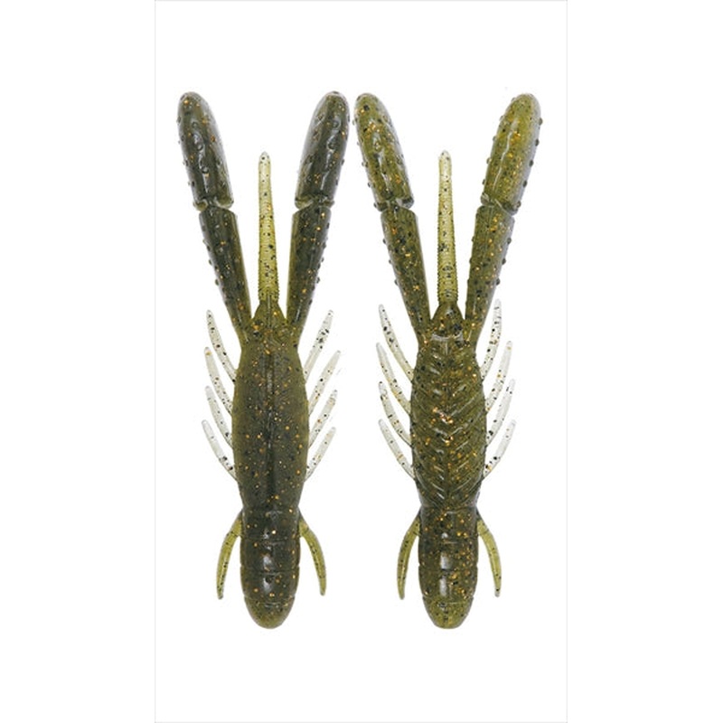 Bottomup Worm Bulls Hog 3inch Weed Shrimp