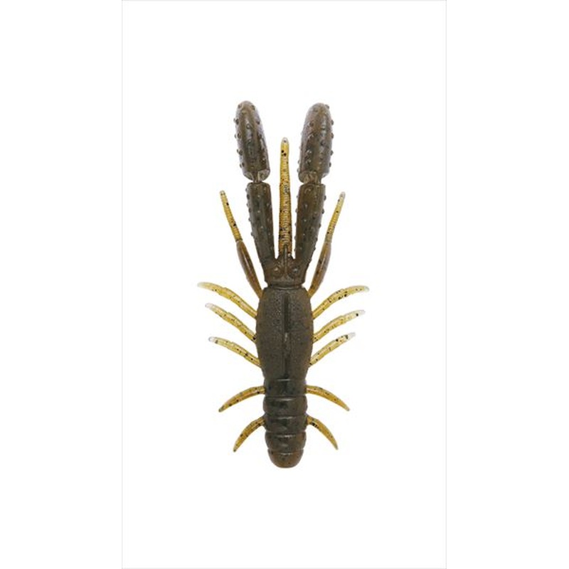 Bottomup Worm Bulls Hog Baby 2.4inch Green Pumpkin Pepper