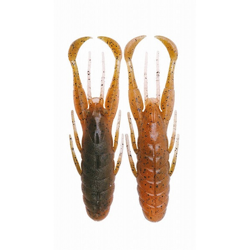 Bottomup Worm Hurry Slide 3.3inch Magma