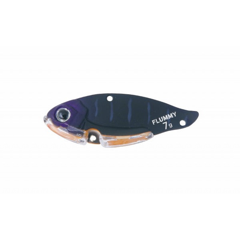 Bottomup Bass Lure Flummy 10.5g Matte Black Tiger