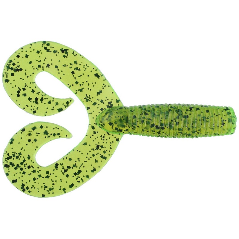 Dry Creek Twin Tail Money Grubber 4 inch Curltail Soft Plastic Grub 20 pack