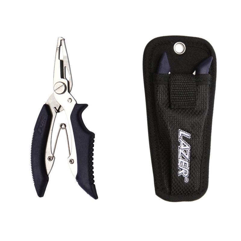 Eagle Claw Lazer Sharp Split Ring Pliers w/ Braid Cutter