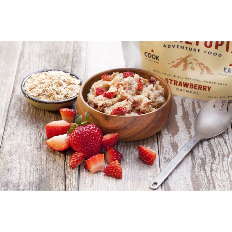 Strawberry Oatmeal, Single Serving, Gluten Free