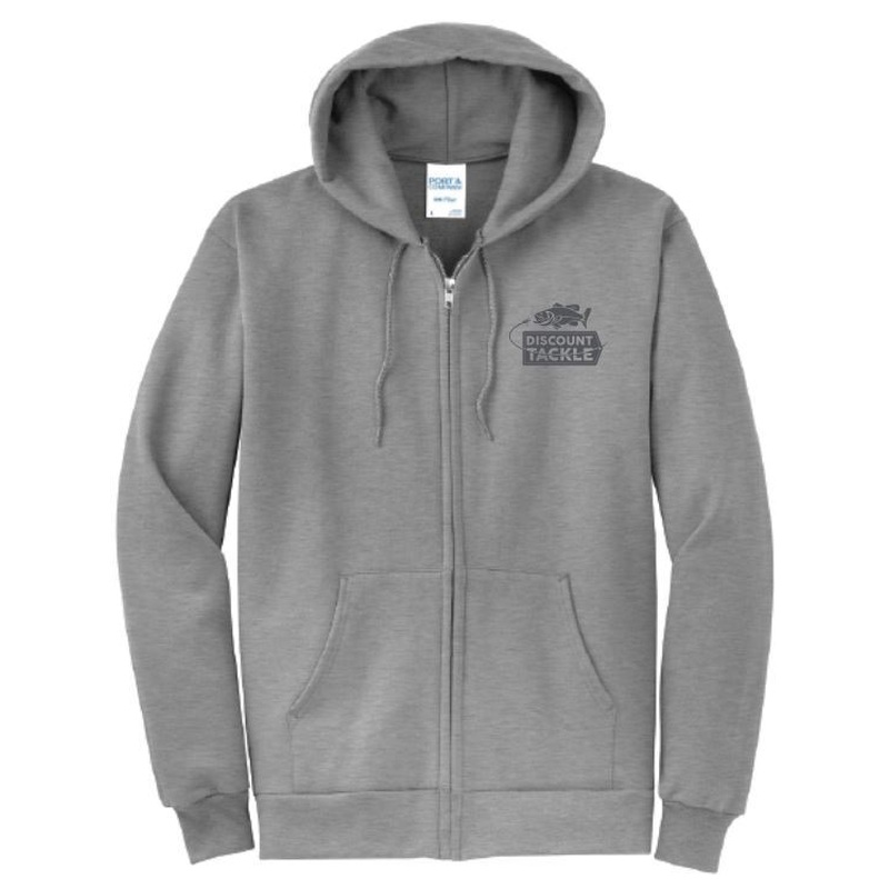 Discount Tackle Zip-Up Logo Hoodie