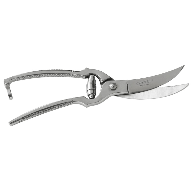 STAINLESS ORVIS GAME SHEARS - SILVER