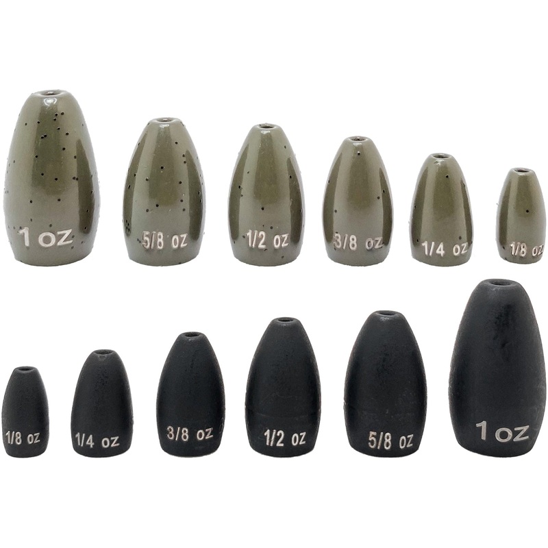 Departure Outdoors Tungsten Flipping Weights - 5 Pack