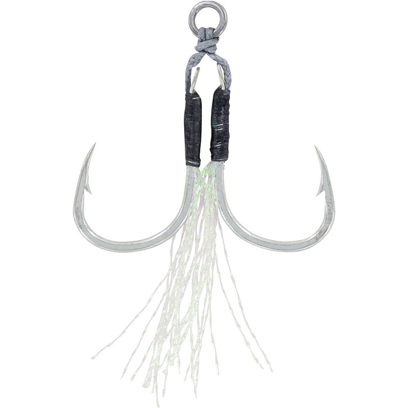 Daiwa Light Assist Feathered Hooks - 3 Pack