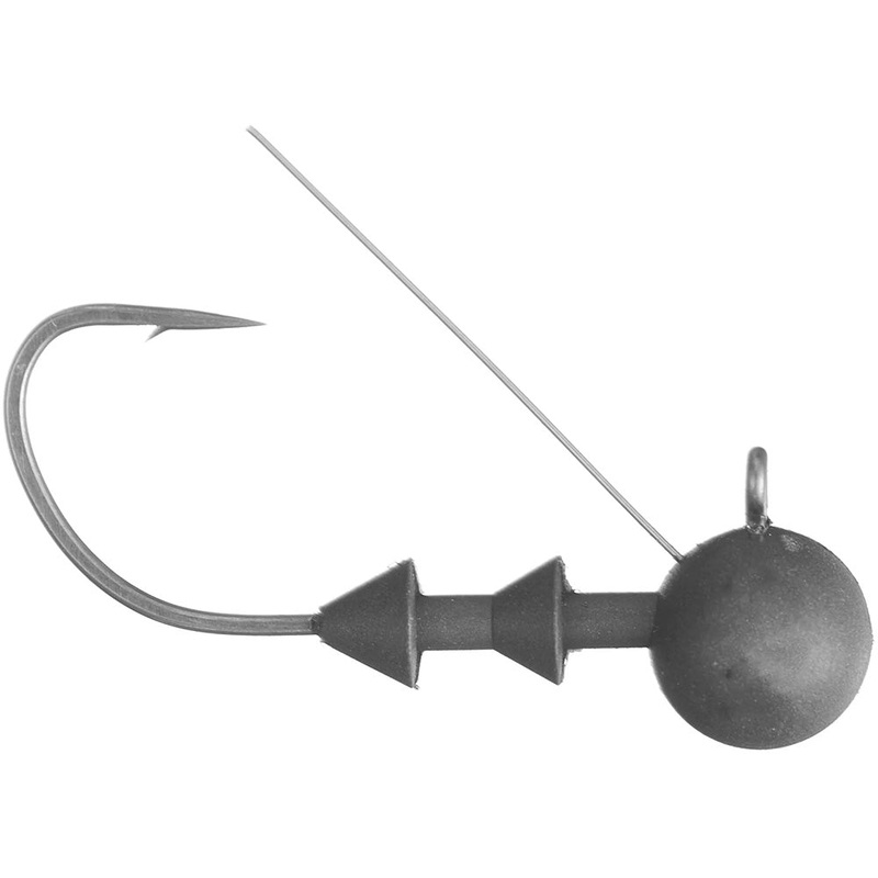 Cipher Fishing Tungsten Mid Stroll Ball Jighead - 3 Pack