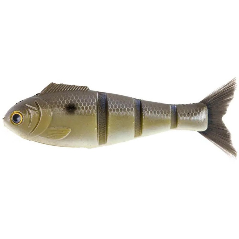 Bucca Weedless Baby Bull Shad Jointed Swimbait - 4.5 Inch
