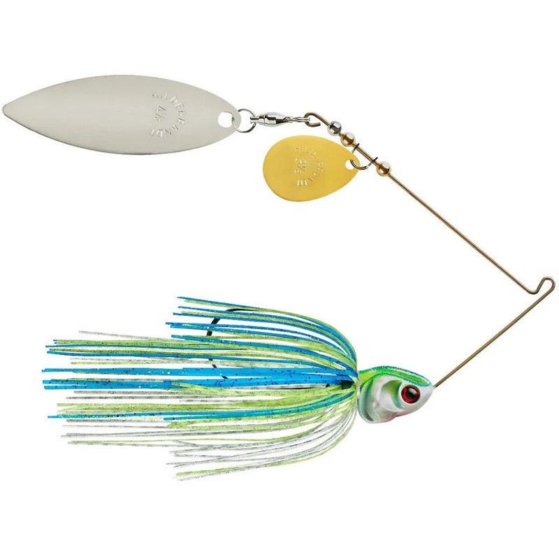 Booyah Covert Series Tandem Colorado Willow Spinnerbait - 1/2 oz