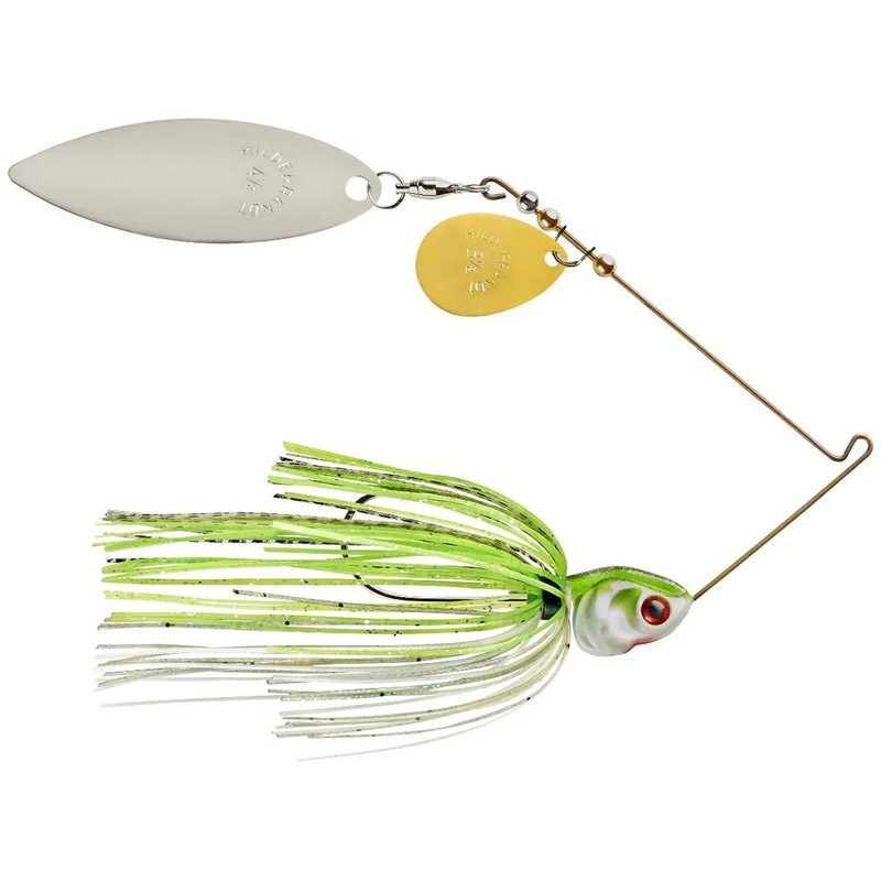 Booyah Covert Series Tandem Colorado Willow Spinnerbait - 3/8 oz
