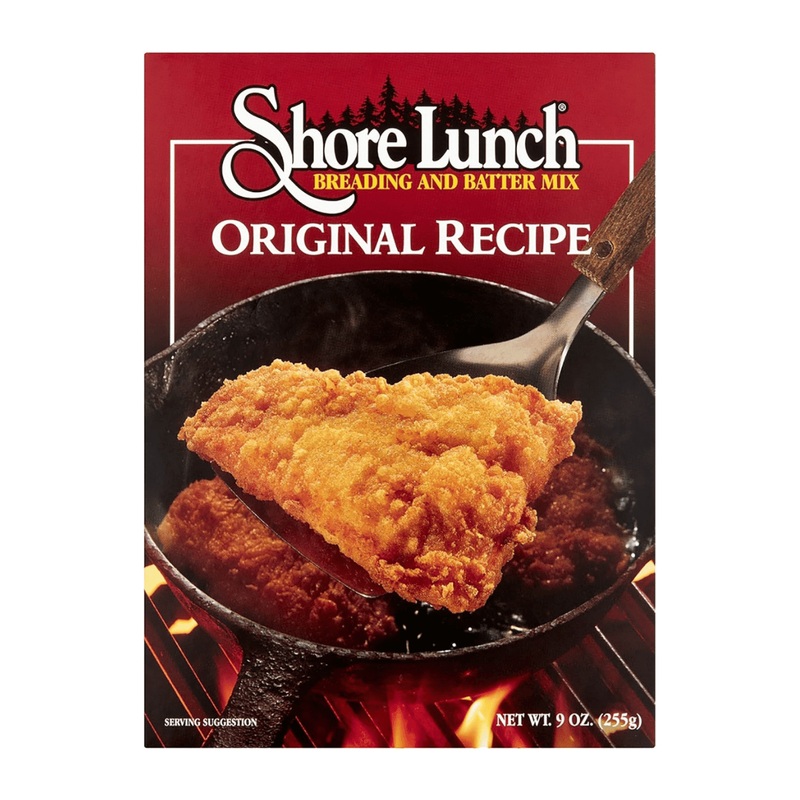 SHORE LUNCH ORIGINAL RECIPE FISH BREADING & BATTER MIX  9 OZ BOX