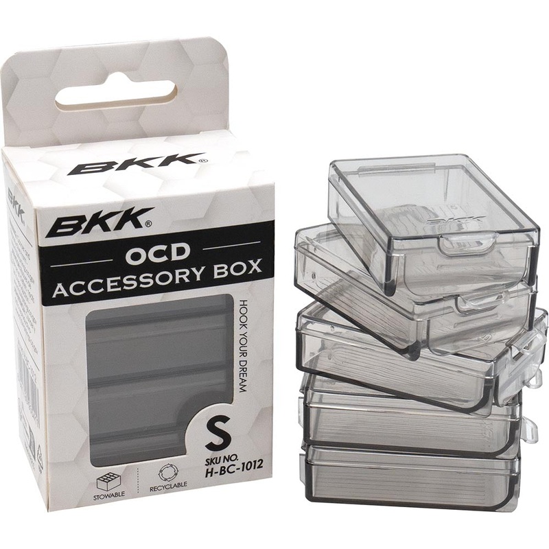 BKK OCD Tackle Storage System Accessory Boxes - 5 Pack