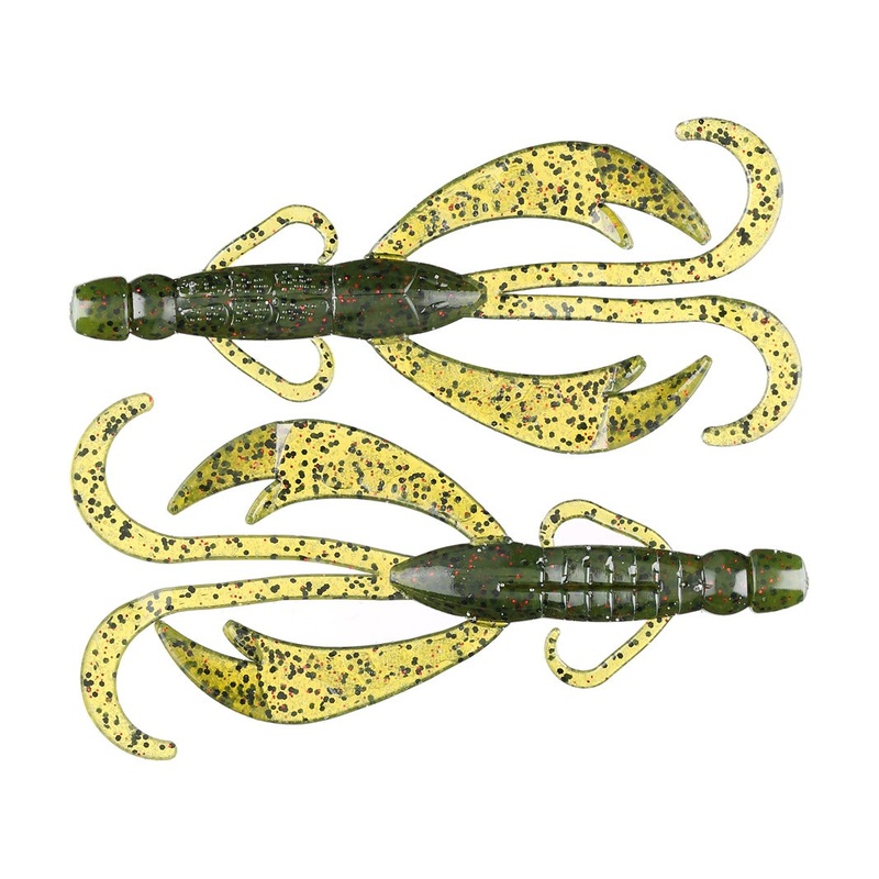 Big Bite Baits 5 inch Battle Bug Soft Plastic Creature Bait 7 pack