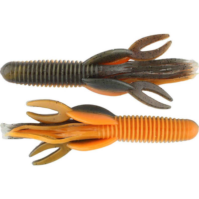 Big Bite Baits Craw Tube 4 inch Soft Plastic 8 pack