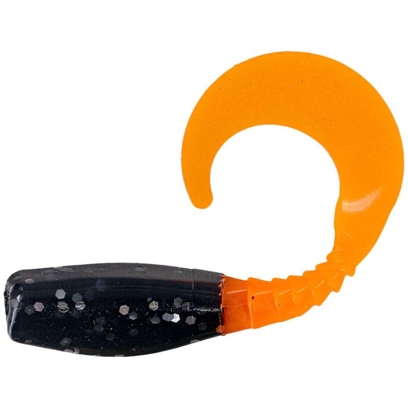 Big Bite Baits Curly Tail Crappie Minnr Soft Plastic - 10 Pack