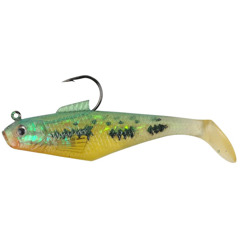 Berkley PowerBait Pre-Rigged Swim Shad Paddletail Swimbait