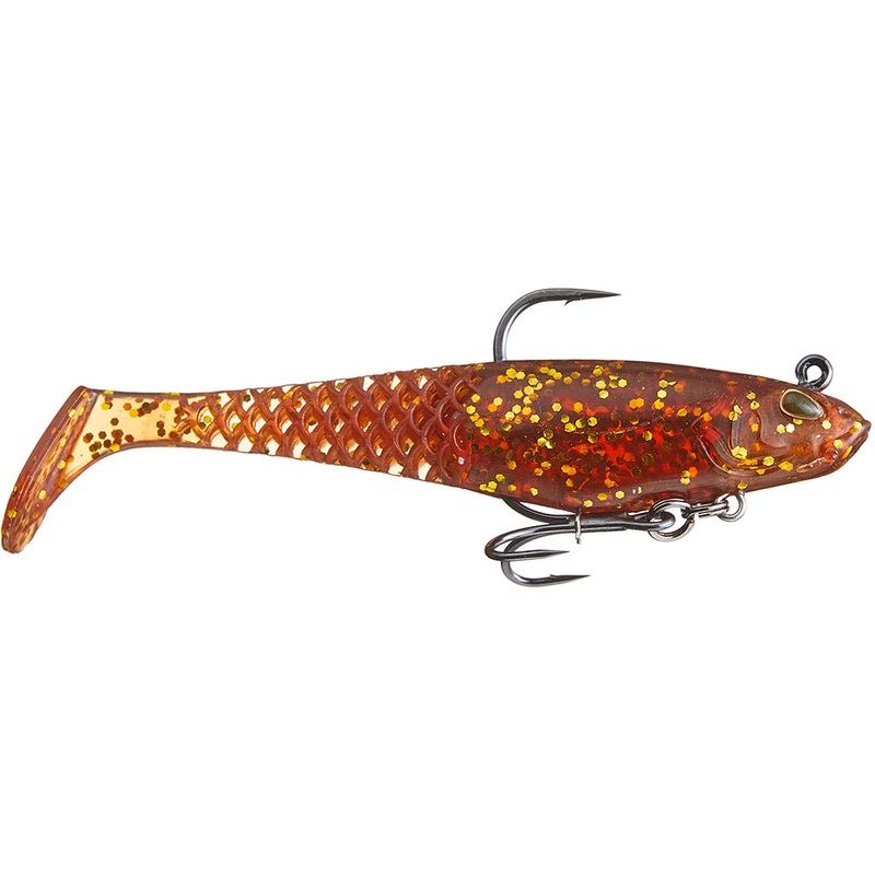 Berkley PowerBait Saltwater CullShad Pre-Rigged Soft Body Swimbait - 4 Inch