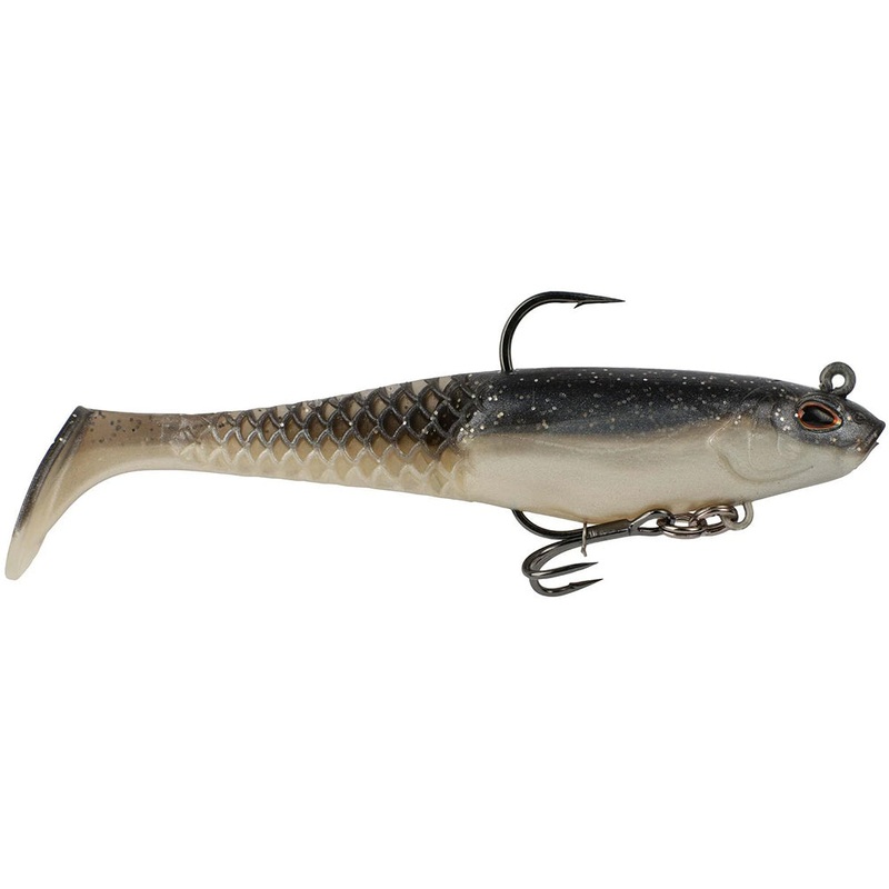 Berkley PowerBait Saltwater CullShad Pre-Rigged Soft Body Swimbait - 6 Inch