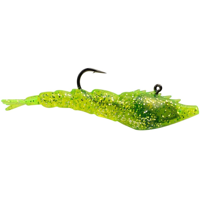 Berkley PowerBait Saltwater Pre-Rigged PowerSwitch Shrimp - 3.5 Inch