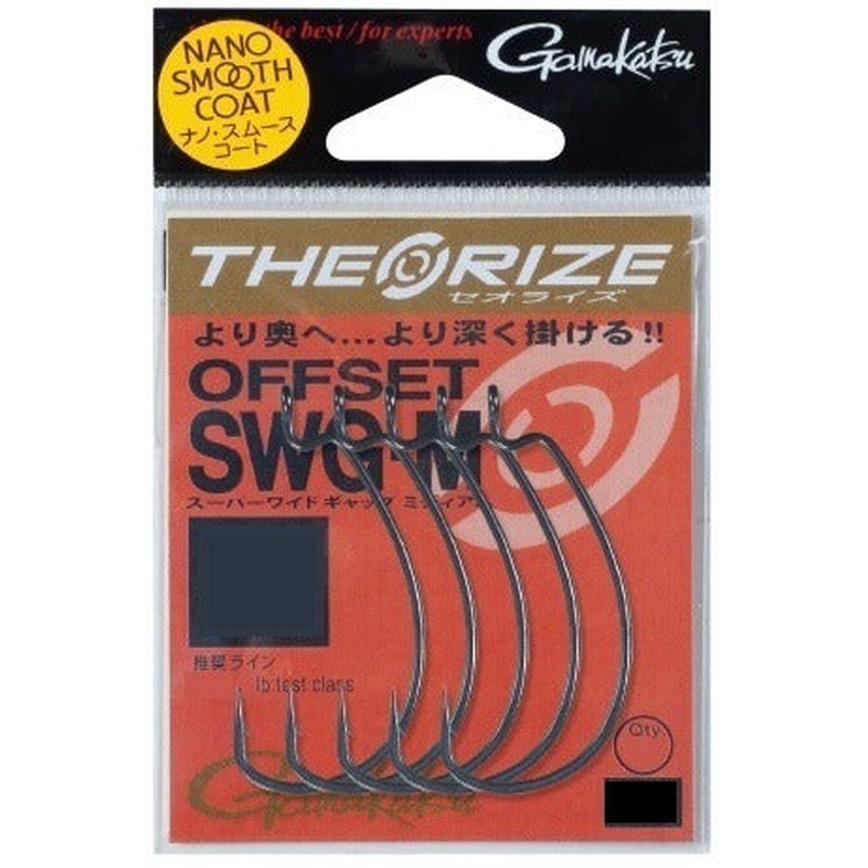Gamakatsu Theorize Offset SWG-M [Nano smooth coat] #3/0