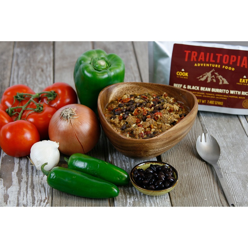 Beef & Black Bean Burrito Gluten Free