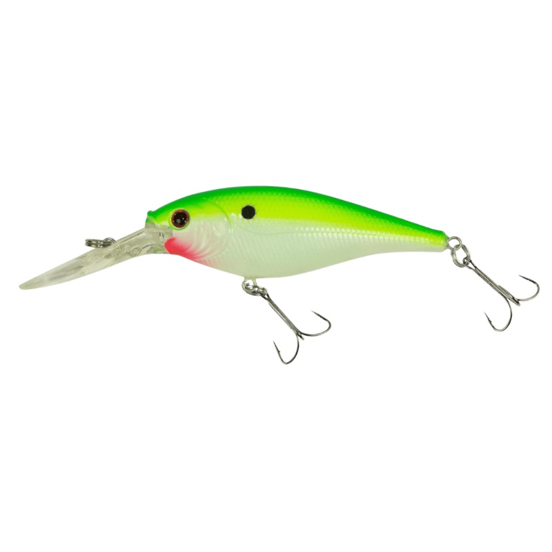 BERKLEY FLICKER SHAD 3/16OZ HARD BAIT 2" - CHARTREUSE PEARL