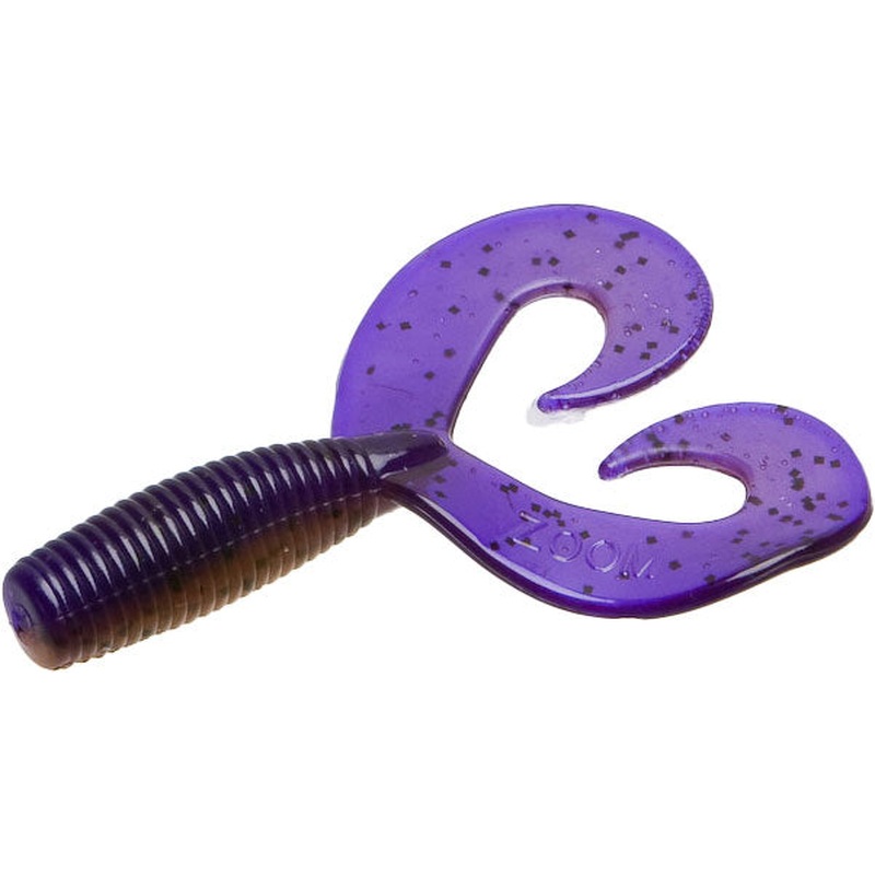 Zoom Fat Albert Twin Tail Grub Jig Trailer - 3.5 Inch