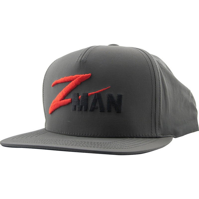 Z-Man Logo Flat Bill Hatz - Charcoal