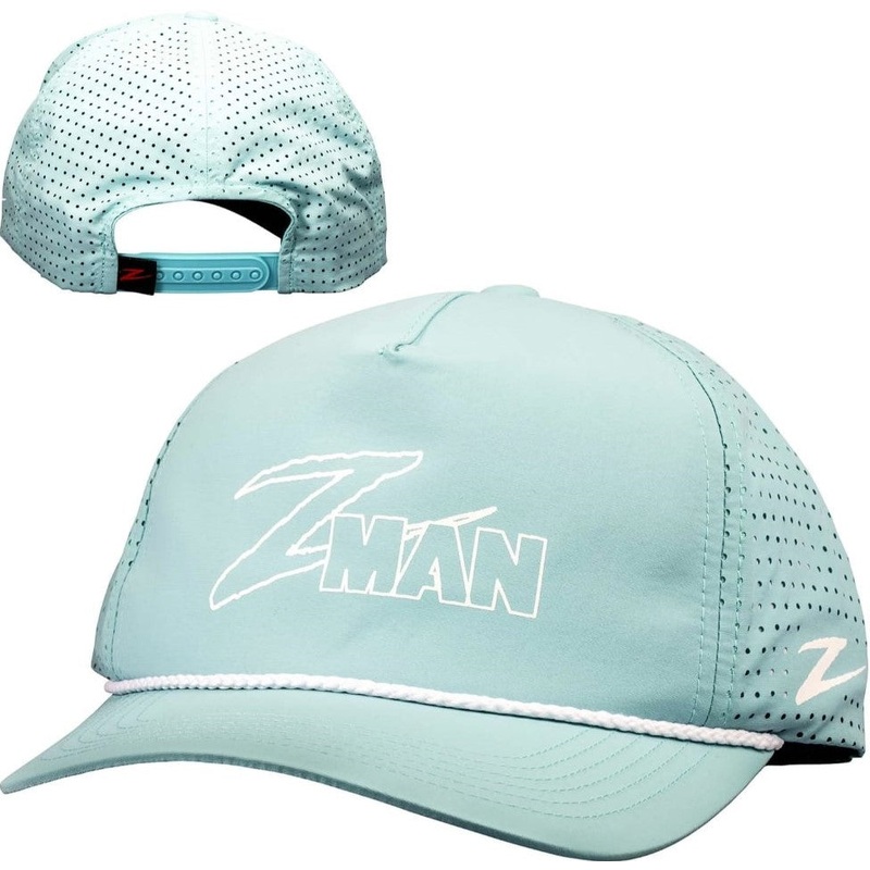 Z-Man Perforated Logo Rope Hat - Light Blue