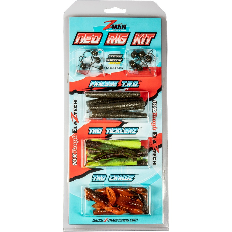 Z-Man 32-Piece Ned Rig Kit - Hot Colors