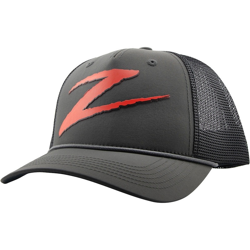 Z-Man Big Red Z Trucker Hatz - Charcoal/Black