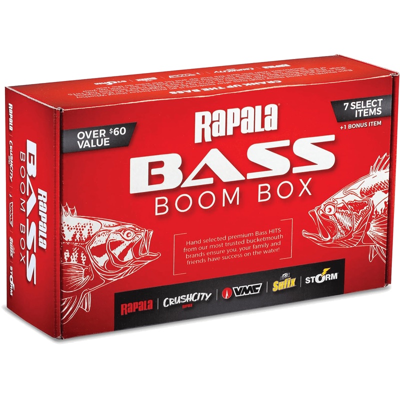 RAPALA BASS BOOM BOX - CURATED BASS LURE SELECTION