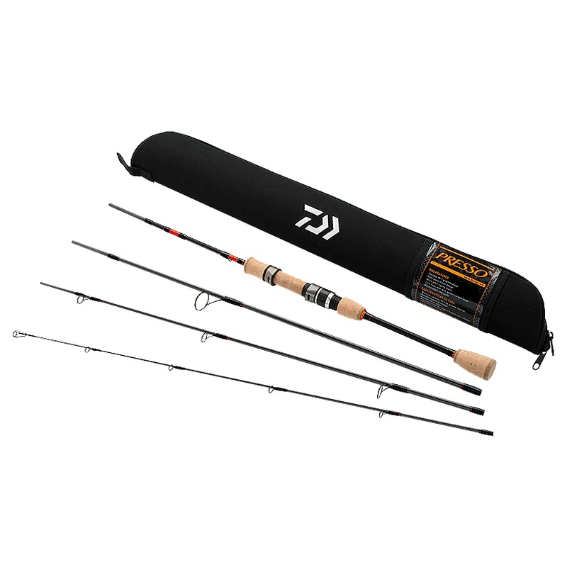 Presso Ultralight Spinning Pack - Travel Rod 7' UL F, 4pcs