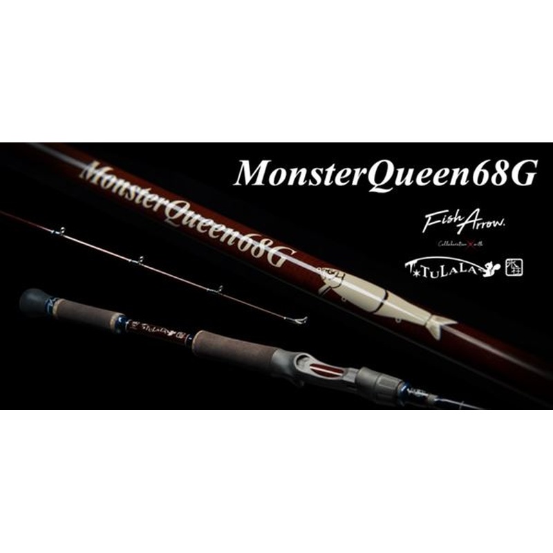Fish Arrow Bass Rod Monster Queen68G (Baitcasting 1 Piece)