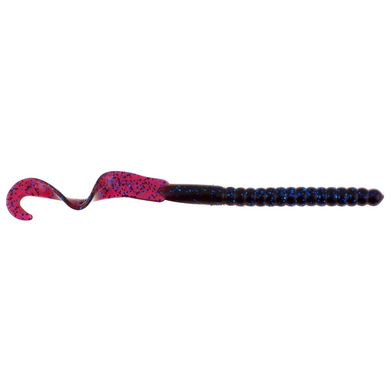 POWERBAIT POWER WORMS 100PK - Blue Fleck 7IN