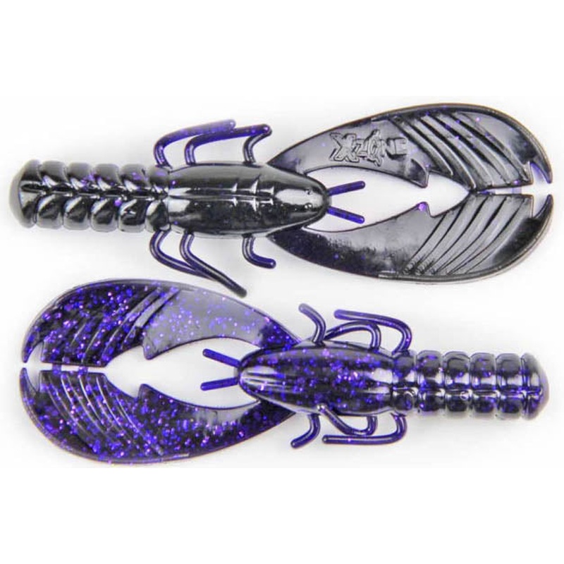 Xzone Muscle Back Craw Soft Plastic Craw 8 pack