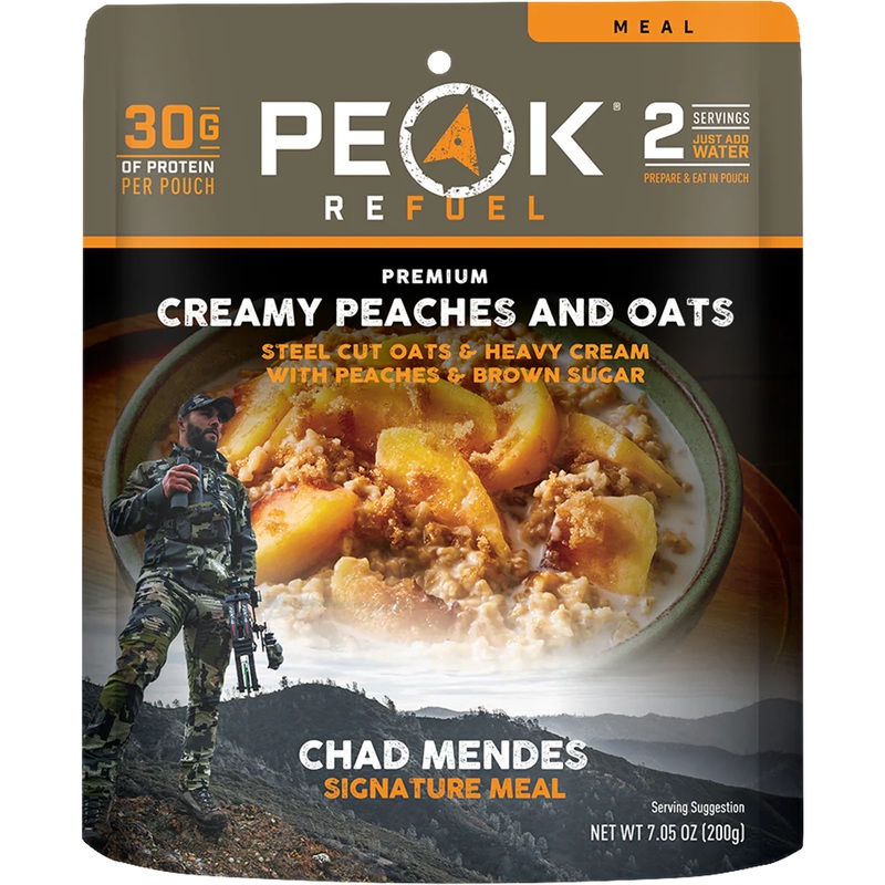 Peaches & Cream Steel Cut Oats