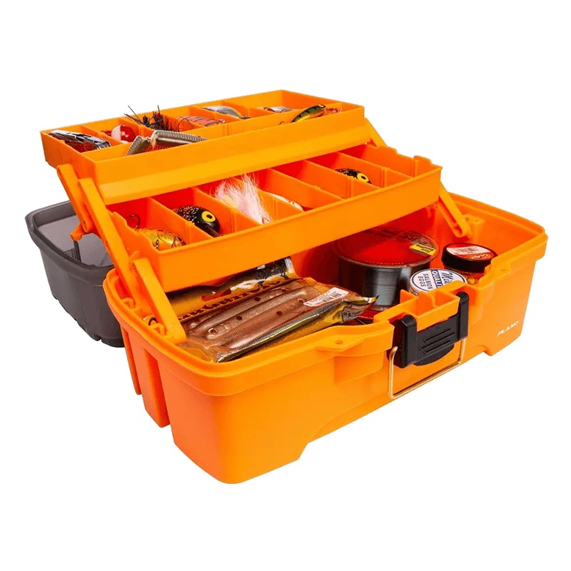 PLANO 2-TRAY BOX ORANGE