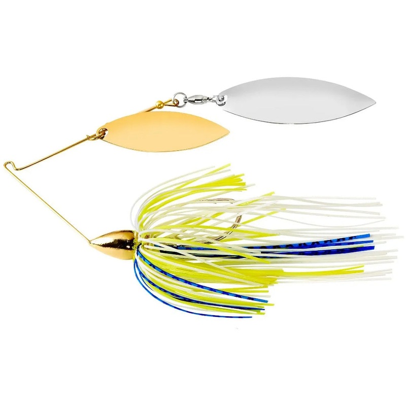 War Eagle Double Willow Gold Frame Spinnerbait - 1/2 oz