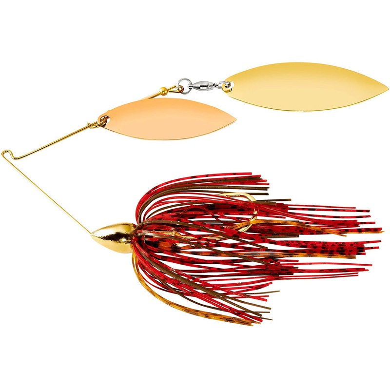 War Eagle Double Willow Gold Frame Spinnerbait - 3/8 oz