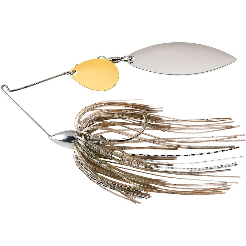 War Eagle Tandem Colorado Willow Nickel Frame Spinnerbait - 3/8 oz