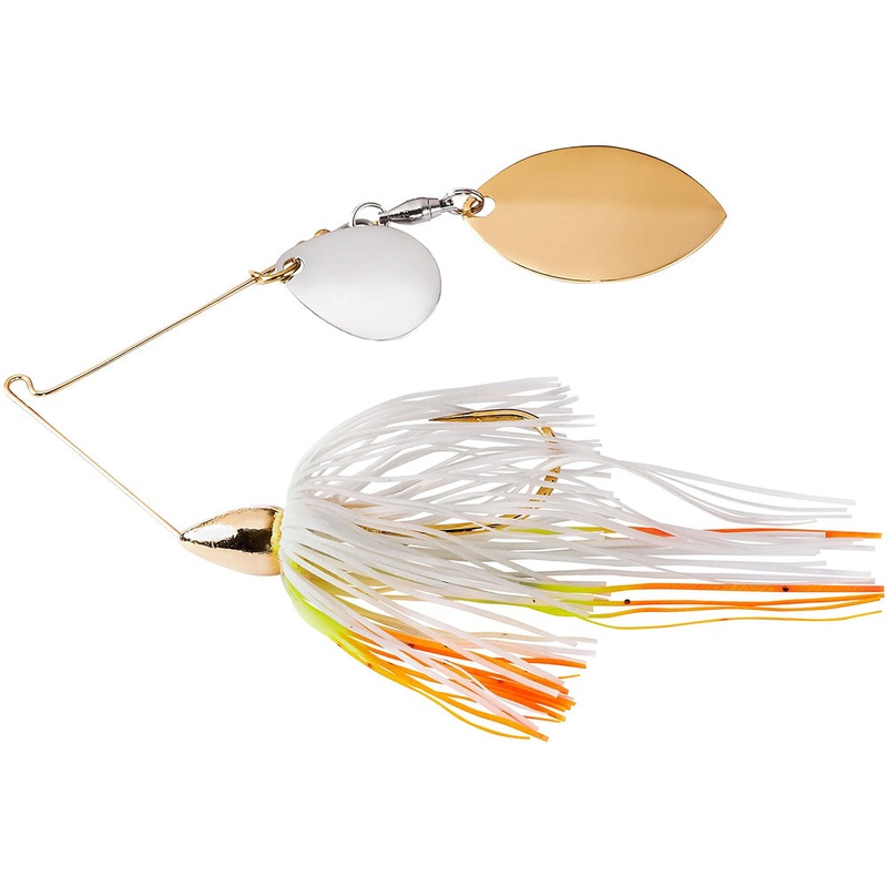 War Eagle Tandem Indiana Colorado Finesse Gold Frame Spinnerbait - 5/16 oz