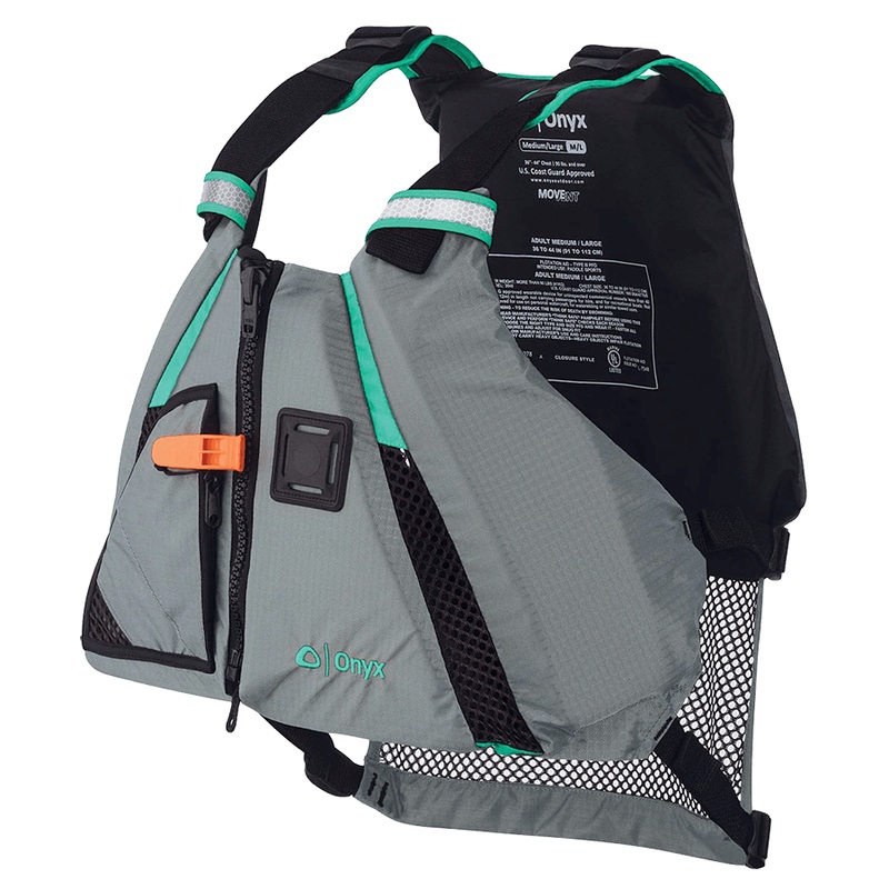 ONYX MOVEVENT DYNAMIC LIFE JACKET - AQUA