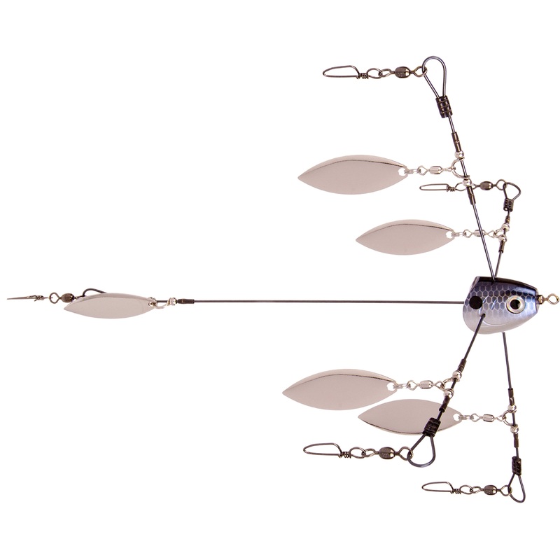 Strike King Tour Grade Bladed Titanium Umbrella Rig
