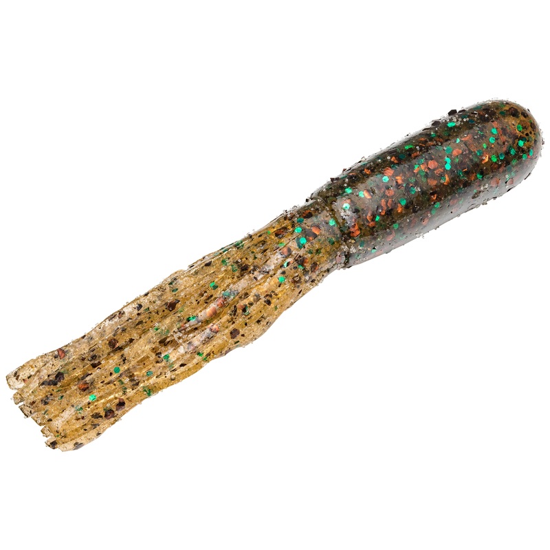 Strike King Pro Model Coffee Tubes 3 1/2 inch Soft Plastic Tube 8 pack