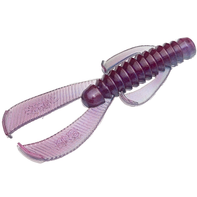 Strike King Rage Ned Bug 2 1/2 inch Soft Plastic Creature Bait 9 pack